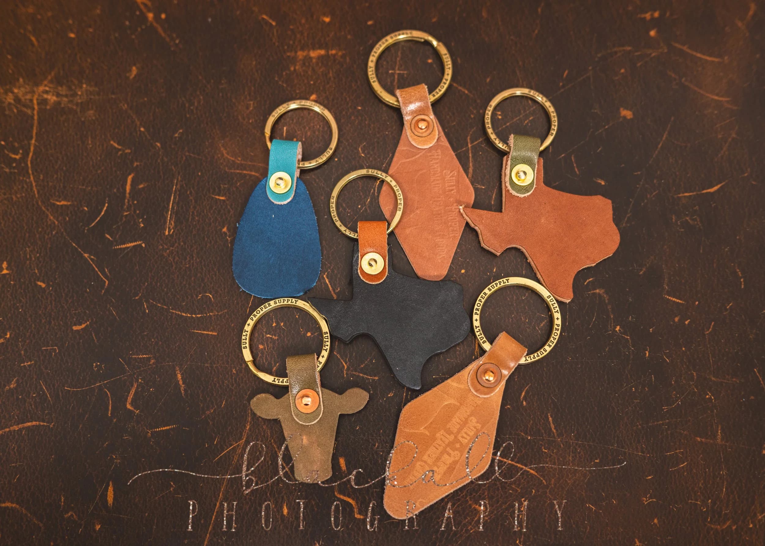 Custom leather gift commission